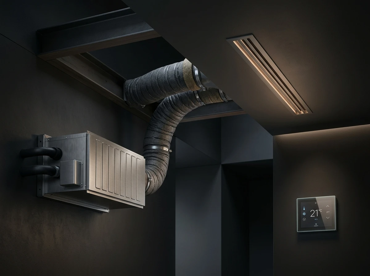 Concealed Ducted Reverse Cycle Air Conditioning System
